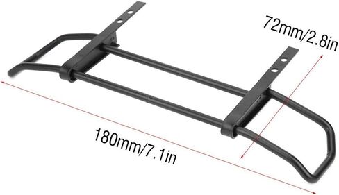 Tbest RC Car Front Bumper,Metal Front Upper Bumper Upgrade Part Accessory Compatible with 6 G63 4 G500 RC Car Model Car Accessories F450 in Saudi Arabia