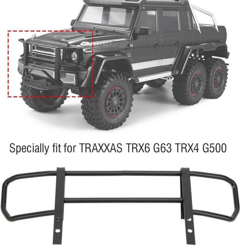 Tbest RC Car Front Bumper,Metal Front Upper Bumper Upgrade Part Accessory Compatible with 6 G63 4 G500 RC Car Model Car Accessories F450 in Saudi Arabia