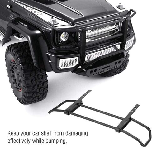 Tbest RC Car Front Bumper,Metal Front Upper Bumper Upgrade Part Accessory Compatible with 6 G63 4 G500 RC Car Model Car Accessories F450 in Saudi Arabia