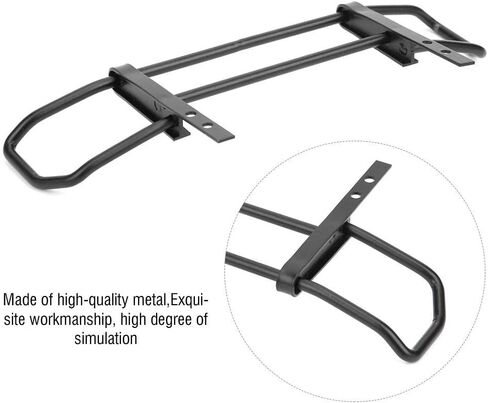 Tbest RC Car Front Bumper,Metal Front Upper Bumper Upgrade Part Accessory Compatible with 6 G63 4 G500 RC Car Model Car Accessories F450 in Saudi Arabia