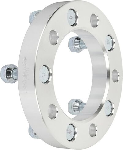 فواصل عجلة OCPTY 5x5.5 5 العروة 1 بوصة فواصل مزورة حقيقية مع خيط 1/2 بوصة مقاس 108 مم يناسب 1990-1993 لـ D150 2 قطعة in Saudi Arabia