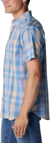 Columbia Men's Rapid Rivers II Short Sleeve Shirt, Skyler Multi Plaid, X-Large in Saudi Arabia