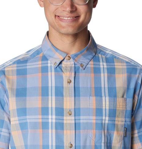 Columbia Men's Rapid Rivers II Short Sleeve Shirt, Skyler Multi Plaid, X-Large in Saudi Arabia