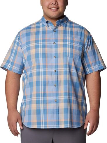 Columbia Men's Rapid Rivers II Short Sleeve Shirt, Skyler Multi Plaid, X-Large in Saudi Arabia