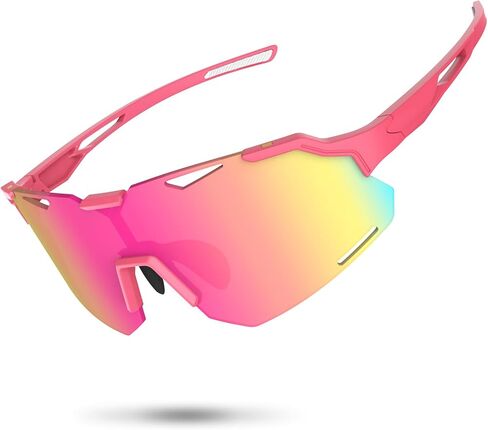 نظارات شمسية رياضية مستقطبة UV400 خفيفة الوزن بإطار TR90 نظارات بيسبول للجري للرجال والنساء والقيادة والصيد وركوب الدراجات in Saudi Arabia