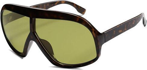 Oversized Retro Trendy Aviator Sunglasses Womens Mens 70s Classic Vintage Sun Glasses AR82243 in Saudi Arabia