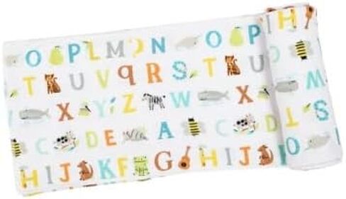 Angel Dear - بطانية قماط على شكل حيوان ABC باللون الأبيض O/S in Kuwait