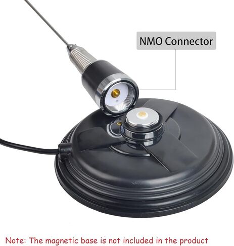 Mobile GMRS Antenna, 4.5dBi 31.9Inches NMO Connector UHF 462-467MHz Outdoor Base Antenna for Kenwood Midland Yaesu Motorola BaoFeng Cobra Mobile Radio Transceivers in Saudi Arabia