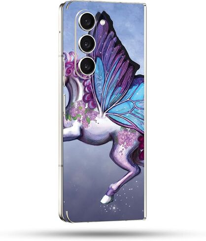 غلاف MightySkins متوافق مع هاتف Samsung Galaxy Z Fold 5 Full Wrap - زهرة اللوتس | غطاء ملتف واقٍ ومتين وفريد ​​من نوعه من الفينيل | سهل التطبيق والإزالة وتغيير الأنماط | صنع في الولايات المتحدة الأمريكية in Kuwait