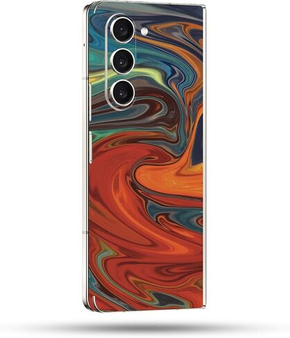 غلاف MightySkins متوافق مع هاتف Samsung Galaxy Z Fold 5 Full Wrap - زهرة اللوتس | غطاء ملتف واقٍ ومتين وفريد ​​من نوعه من الفينيل | سهل التطبيق والإزالة وتغيير الأنماط | صنع في الولايات المتحدة الأمريكية in Kuwait