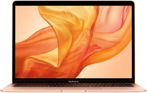 منتصف 2019 Apple MacBook Air مع معالج Intel Core i5 بسرعة 1.6 جيجا هرتز (13.3 بوصة، 16 جيجا بايت رام، 512 جيجا بايت SSD) ذهبي (متجدد) in Kuwait