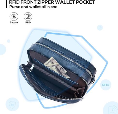 Crossbody Purse for Women,Quilted Crossbody bags Small Shoulder Handbag with RFID Card Slots in Saudi Arabia