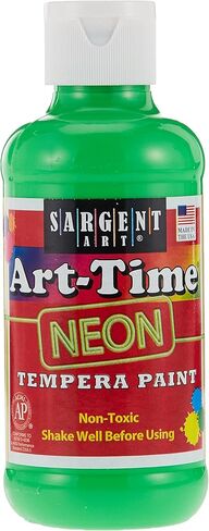 طلاء تمبرا نيون من سارجنت آرت، 8 أونصة، 8 أونصة سائلة (عبوة من 8)، 8 زجاجات بغطاء قلاب، 8 قطع in Kuwait