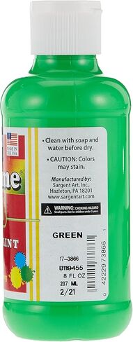 طلاء تمبرا نيون من سارجنت آرت، 8 أونصة، 8 أونصة سائلة (عبوة من 8)، 8 زجاجات بغطاء قلاب، 8 قطع in Kuwait