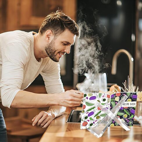 حامل كتب الطبخ حامل طبق أكريليك لعرض إطار الصورة حامل عرض شفاف 4.5 بوصة لإطار الصور والكتب واللوحات والأعمال الفنية والسجلات in Kuwait