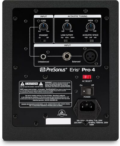شاشة استوديو PreSonus Eris Pro 8 ثنائية الاتجاه، نشطة، مقاس 8 بوصة محورية in Saudi Arabia