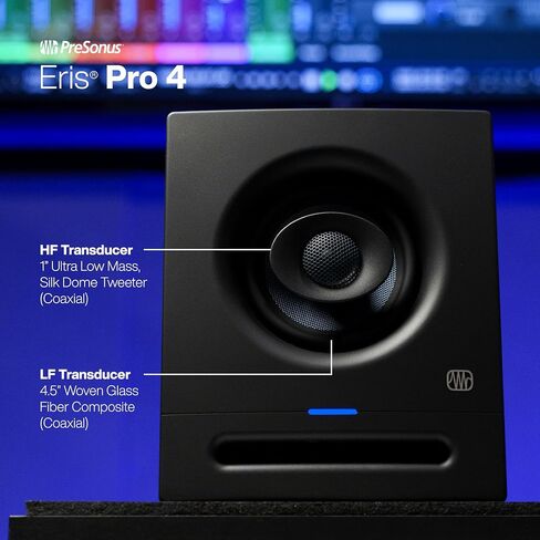 شاشة استوديو PreSonus Eris Pro 8 ثنائية الاتجاه، نشطة، مقاس 8 بوصة محورية in Saudi Arabia