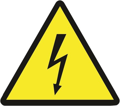 Biohazard ISO Safety Label Sign Stickers (PACK OF 5 STICKERS), 4"x4", Decals for Windows, Car, Boxes, Containers, technological Equipments, Indoor and Outdoor Use (BIOHAZARD) in Saudi Arabia