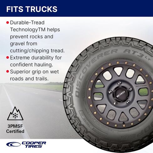 Cooper Discoverer AT3 LT All-Season LT215/85R16 E 115R Tire in Saudi Arabia