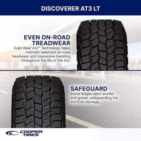 Cooper Discoverer AT3 LT All-Season LT215/85R16 E 115R Tire in Saudi Arabia