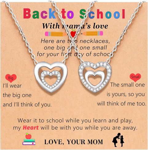 قلادات PINKDODO للأم والابنة هدايا العودة إلى المدرسة in Kuwait