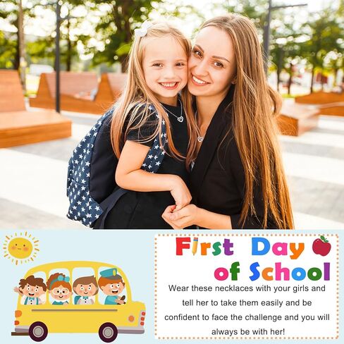 قلادات PINKDODO للأم والابنة هدايا العودة إلى المدرسة in Kuwait
