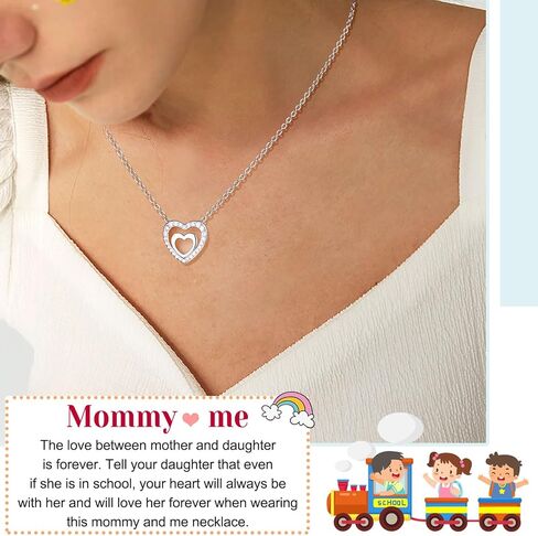 قلادات PINKDODO للأم والابنة هدايا العودة إلى المدرسة in Kuwait
