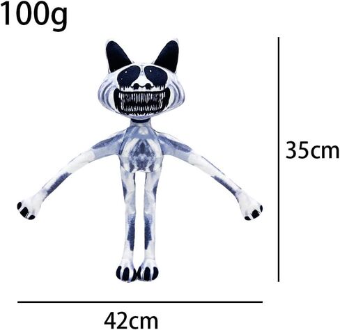 Zoonomaly Plush Toy Zoo nomaly Horror Game Plush Doll Zoo Anomaly Plush smile cat plushies ，Monkey ，Zookeeper Stuffed Animal Plush (cat and Zookeepers) in Saudi Arabia
