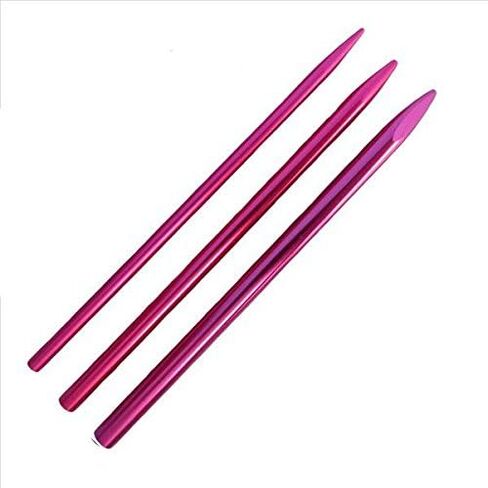 3 Different Size Paracord Lacing Needles by Jig Pro Shop (Blue) in Saudi Arabia