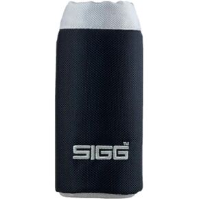 SIGG - Nylon Pouch - Fits Traveller Water Bottle - Extra Insulation & Protection - Black & White