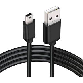 BRENDAZ Mini USB Cable 15ft., Durable USB Mini to USB Charging Cord & Data Transfer Compatible with GoPro HERO4 Hero 3+, Garmin GPS, TI-84 Plus, TI84 Calculator, Dash Cam, DSLR Camera, USB Mic. in Saudi Arabia