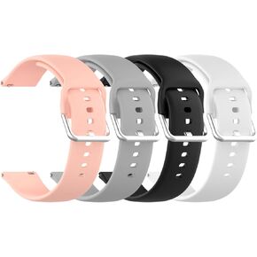 FitTurn Quick Release Bands Compatible for LIVIKEY 41mm Smartwatch Replacement Soft Silicone Waterproof Sport Strap for LIVIKEY 41mm Accessories