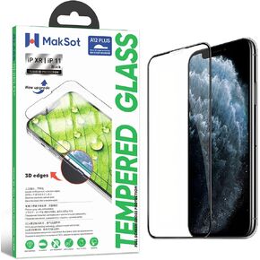 Full Screen Protector for iPhone 11 / XR with Innovative Silicone Border