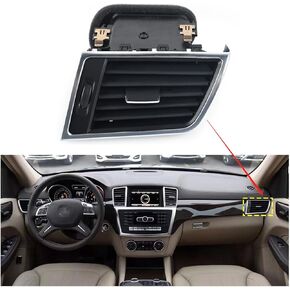 Central Dashboard Air Vent Dashboard Air Vent for Benz ML350 ML400 ML500 GL350 GL450 GL500 GLE320 GLE400 GLE AMG GLS 350 400 500 3W166 X166 Replacement number# 16683000542A17 1668300054 A1668300054