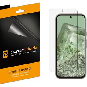 Supershieldz (3 Pack) Designed for Google Pixel 8a Screen Protector, High Definition Clear Shield (PET)