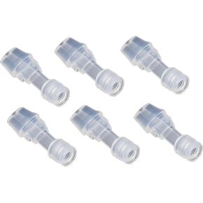 6 Pack Silicone Mouth Bite Valve for Contigo Water Bottle Replacement, Water Bottle Bite Valve Replacement for Contigo Water Filter Bottle Mouth Parts, Water Bottle Bite Valve