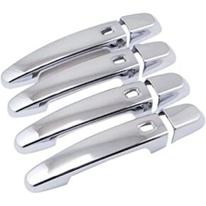 ITrims Car Door Handle Cover Trim for Chevrolet Equinox 2018 2019 2020 2021 2022 Car Accessories Exterior Door Handle Cover Protector Sticker 8PCS ABS No Smart Key Holes Carbon Fiber