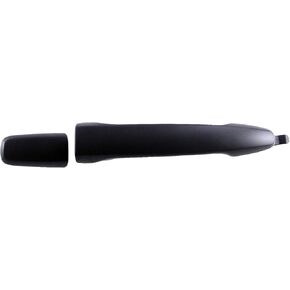 Dorman 82463 Front Passenger Side Exterior Door Handle Compatible with Select Mitsubishi Models, Smooth Black