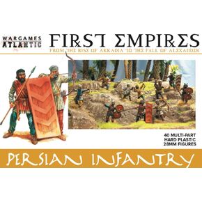 First Empires - Persian Infantry - 40 Multi-Part Hard Plastic (HIGH Impact POLYSTYRENE) 28MM Figures