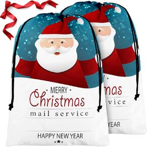 BeeGreen Large Drawstring Gift Bags 2 Pack-27.6"x42"Happy Birthday Gifts for Women, Giant Reusable Gift Bag for Holiday Presents, Birthday Parties, Party Favors, Wrapping, Candy, Goodie Bags