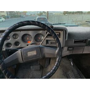 Dash Cover Dashboard Cover Mat Fit for 1981-1991 Chevrolet Chevy C/K/R/V Series Blazer,GMC C/K/R/V Series Jimmy (Black)