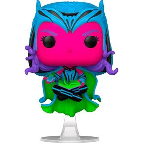 Funko Pop! Marvel Black Light Vinyl Figure Collection MCU Glow Toy (Scarlet Witch)
