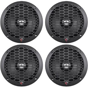 4 Rockford Fosgate PPS4-6 6.5" 4-Ohm Punch 800W Car Audio Mid-Bass Speakers