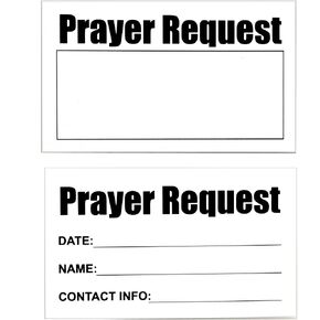 FLYING DRAGON Prayer Request cards (2 x 3.5 In, 100-Pack)