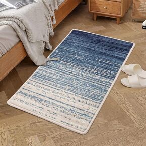 Area Rug 2x6 Modern Floral Area Rug Non-Slip Geometric Runner Rug Vintage Indoor Entryway Runners Kitchen Mat Patchwork Laundry Runners Low Pile Accent Office Nursery Farmhouse Floor Carpet