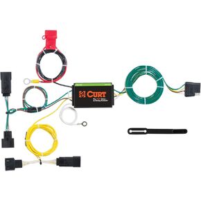 CURT 56234 Vehicle-Side Custom 4-Pin Trailer Wiring Harness, Fits Select Dodge Charger