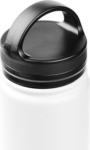 Retrospec Alder Wide Mouth Water Bottle Lid for Retrospec Alder Canteen Water Bottle, BPA Free Plastic Water Bottle Lid with Leak-Resistant Seal fits 22, 32, or 40 oz in Saudi Arabia
