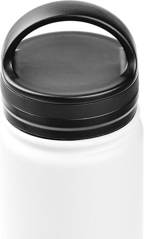 Retrospec Alder Wide Mouth Water Bottle Lid for Retrospec Alder Canteen Water Bottle, BPA Free Plastic Water Bottle Lid with Leak-Resistant Seal fits 22, 32, or 40 oz in Saudi Arabia