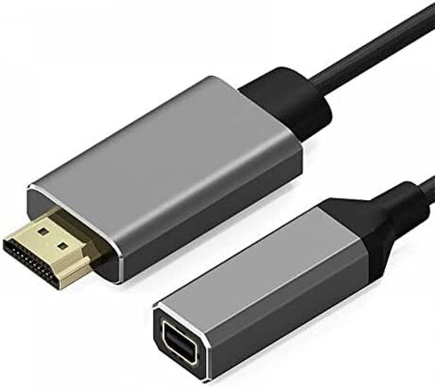 كابل محول HDMI إلى Mini DisplayPort 4K X 2K HDMI ذكر إلى كابل فيديو Mini DP أنثى in Saudi Arabia