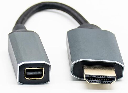 كابل محول HDMI إلى Mini DisplayPort 4K X 2K HDMI ذكر إلى كابل فيديو Mini DP أنثى in Saudi Arabia